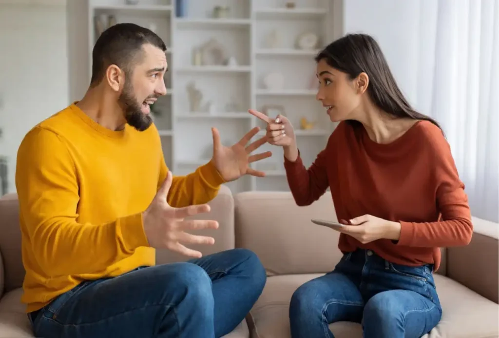 El conflicto familiar en la pareja.